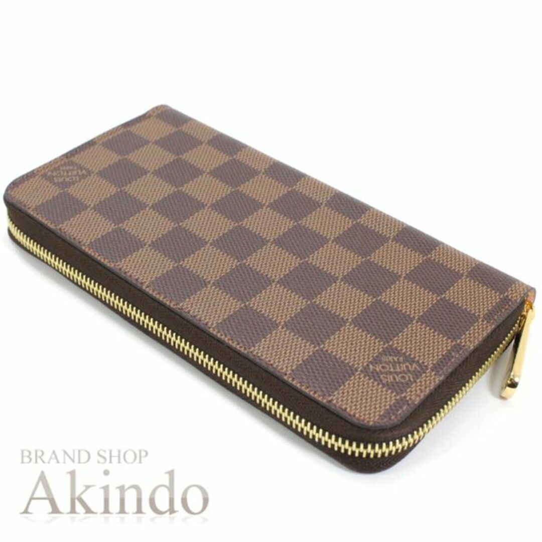 LOUIS VUITTON(ルイヴィトン)の【新品・未使用】ルイヴィトン 長財布 ジッピーウォレット レディース メンズ ダミエ ローズバレリーヌ ピンク 茶 ブラウン N60046 LOUIS VUITTON ロングウォレット ブランド レディースのファッション小物(財布)の商品写真