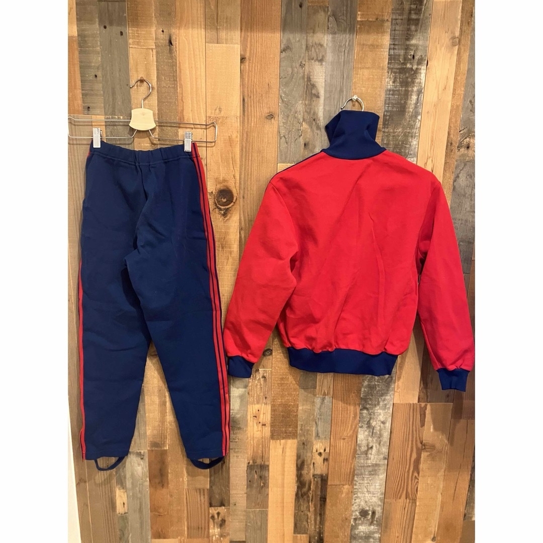 60´sダグ ほぼ未使用 レトロadidas セットアップ レディースM相当 60´sダグ ほぼ未使用 レトロadidas セットアップ レディースM相当