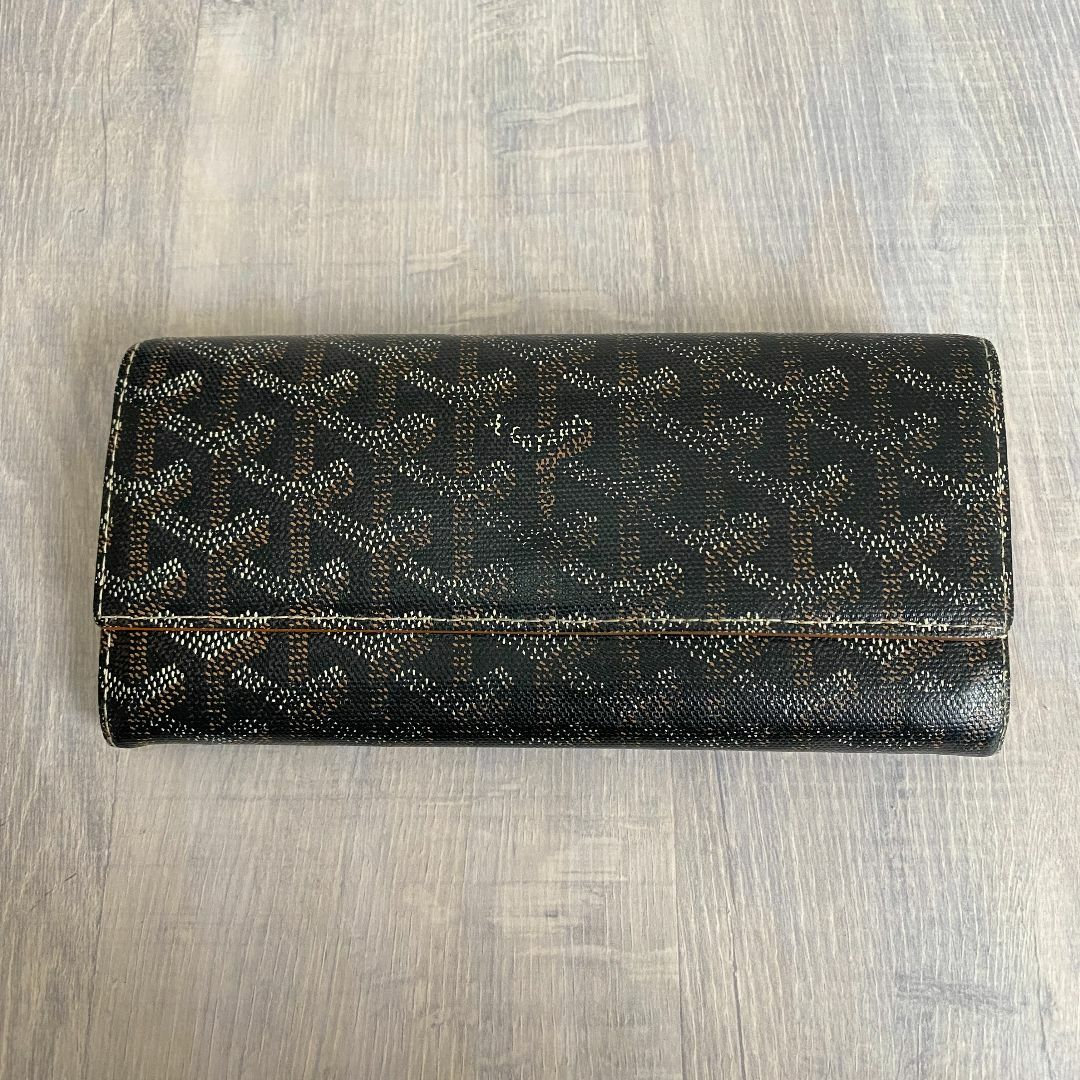 Goyard long wallet ロングウォレット サンルイ ブラック