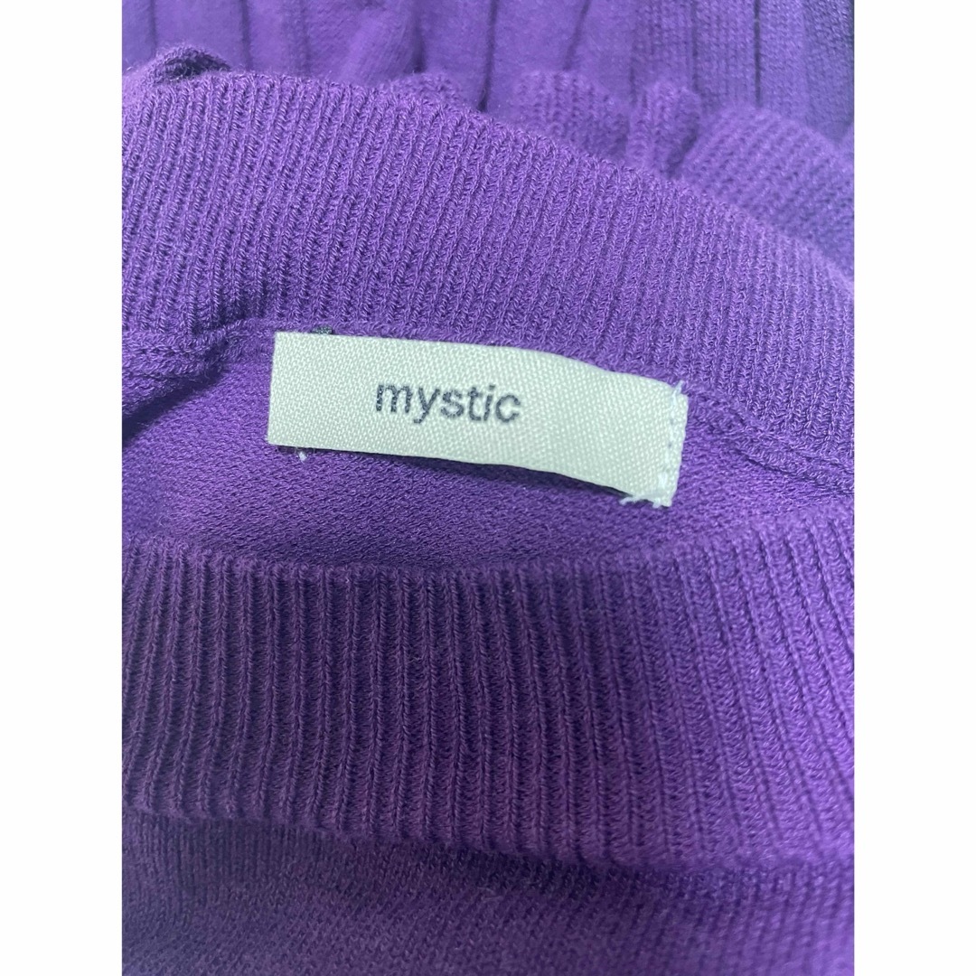 mystic(ミスティック)のmysticニット半袖 レディースのトップス(ニット/セーター)の商品写真