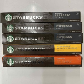 スターバックスコーヒー(Starbucks Coffee)の⭐︎訳あり⭐︎  スターバックス　5本セット　ネスプレッソ(コーヒー)