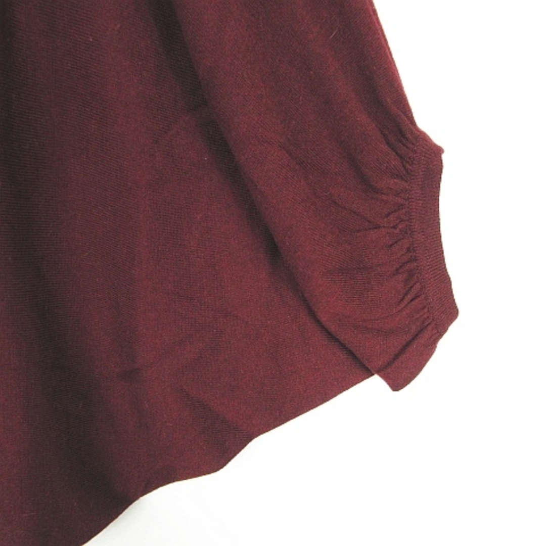 Andemiu(アンデミュウ)のアンデミュウ Andemiu ドルマン ニット カットソー 七分袖 羊毛 F レディースのトップス(ニット/セーター)の商品写真