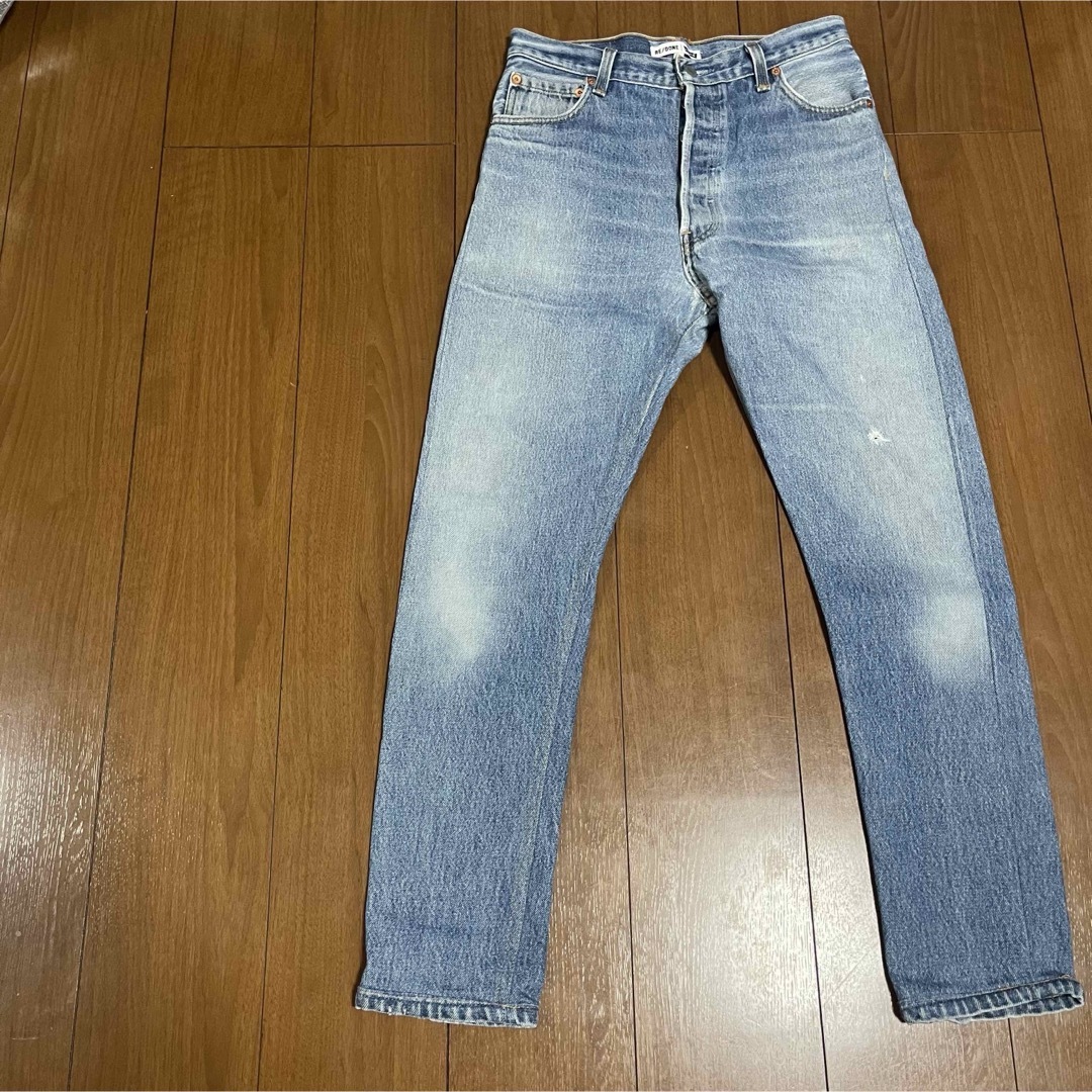【お値下げ】RE/DONE(リダン)ストレートデニム26in 【お値下げ】RE/DONE(リダン)ストレートデニム26in