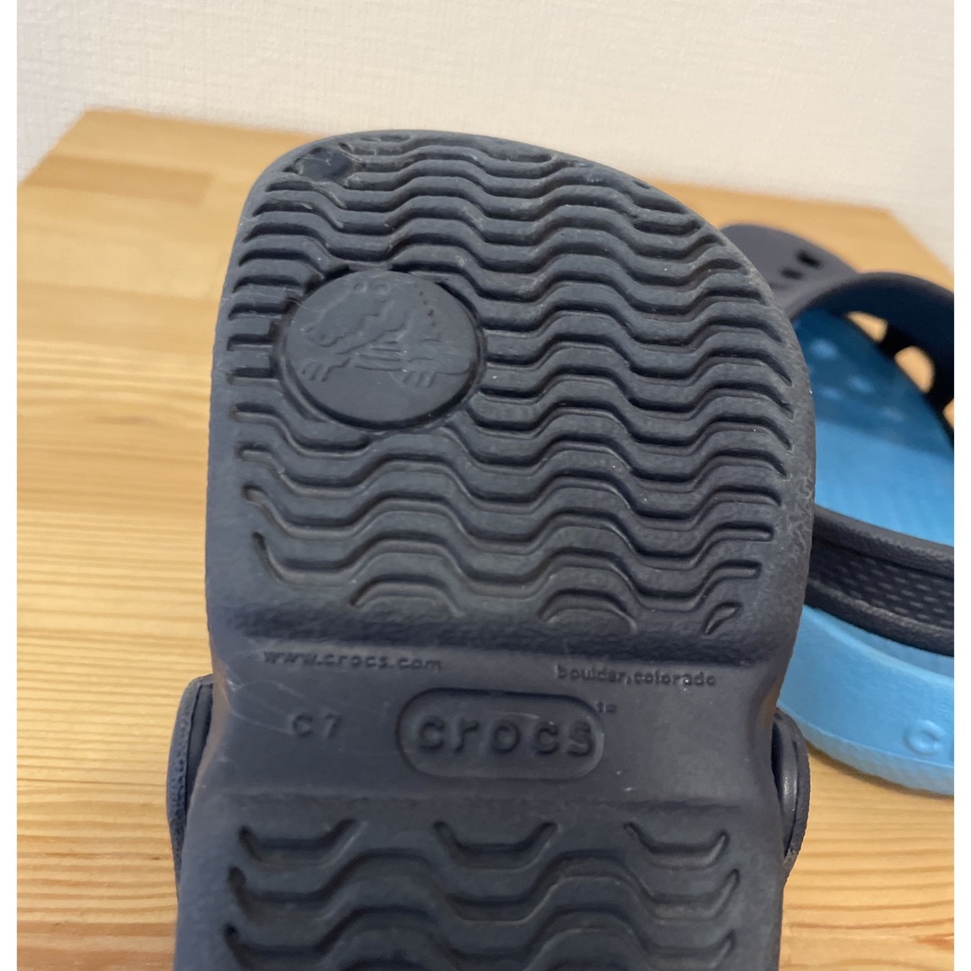 crocs(クロックス)のクロックス　サンダル　15cm キッズ/ベビー/マタニティのキッズ靴/シューズ(15cm~)(サンダル)の商品写真