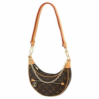 ルイヴィトン(LOUIS VUITTON)のルイヴィトン バッグ レディース ショルダーバッグ ループ モノグラム ブラウン 新品(ショルダーバッグ)