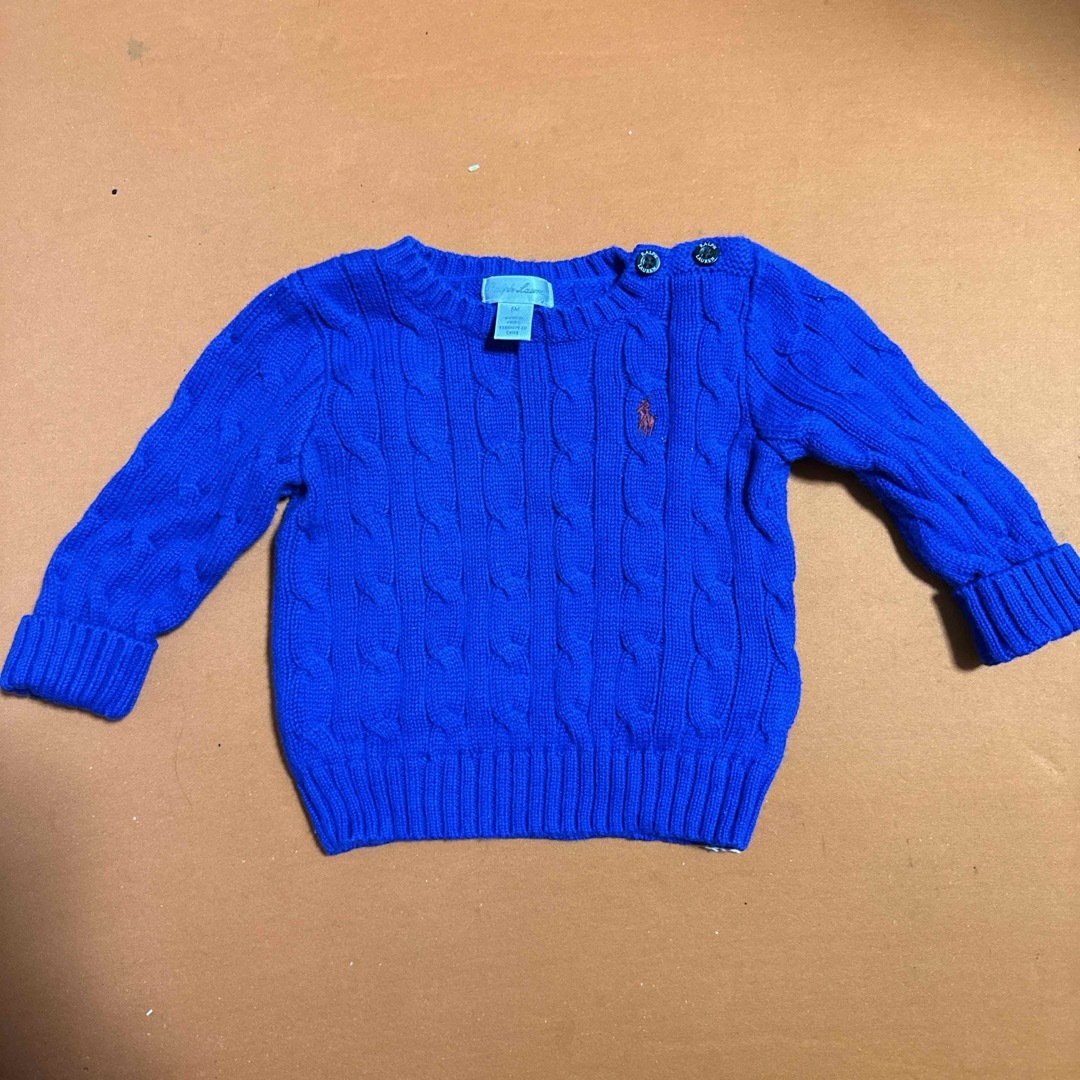 Ralph Lauren(ラルフローレン)のラルフローレンセーター子供用 キッズ/ベビー/マタニティのベビー服(~85cm)(ニット/セーター)の商品写真