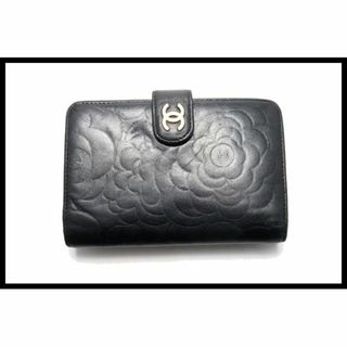 シャネル(CHANEL)のCHANEL 17番台 カメリア 2つ折り財布■01ko113005-1M(財布)