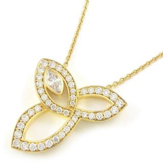 ハリーウィンストン(HARRY WINSTON)のハリーウィンストン HARRY WINSTON ネックレス リリー クラスター PEDYMQRFLC 1ポイント マーキスカット 45ポイント ラウンドカット ダイヤモンド 計0.68ct K18YG 【中古】(ネックレス)