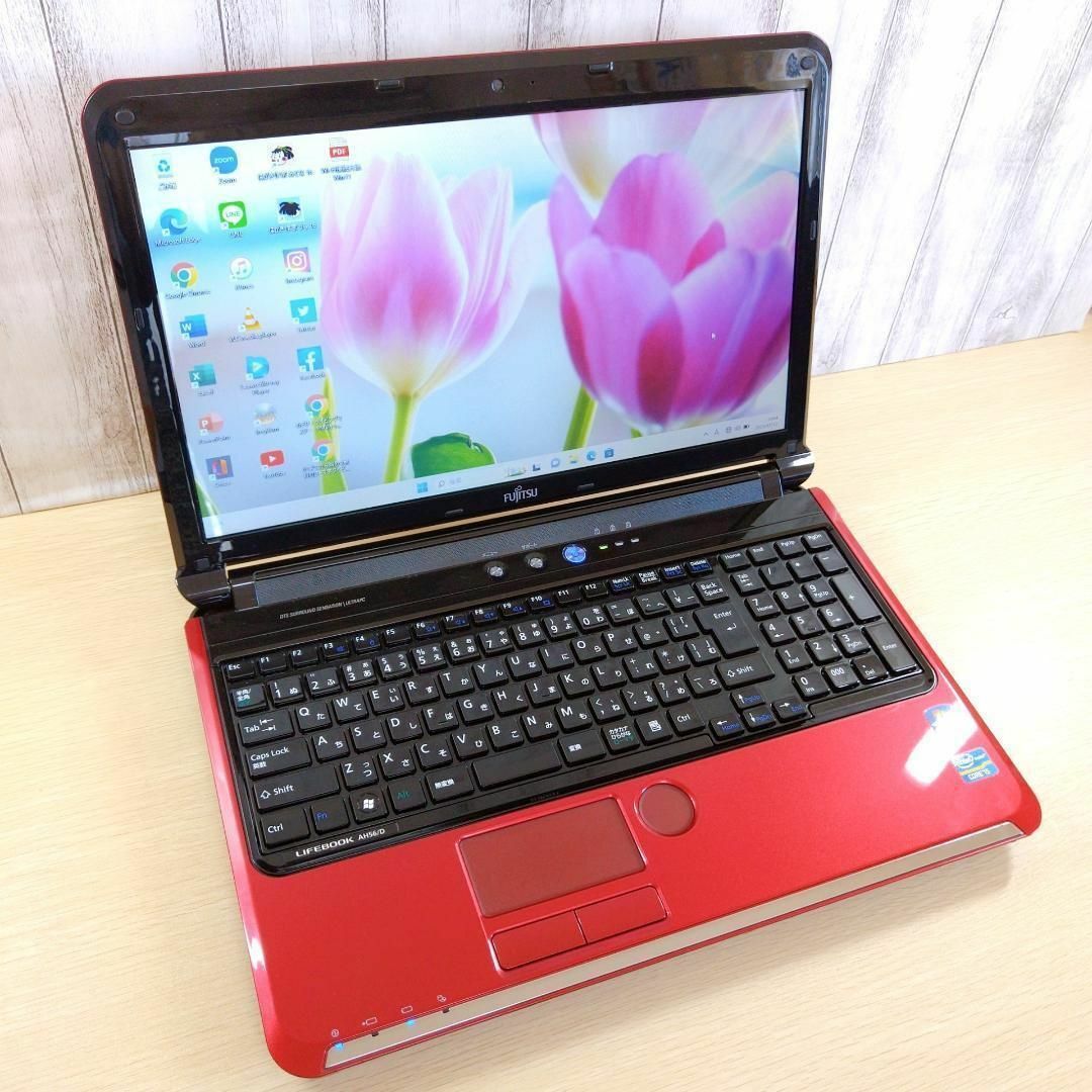 富士通(フジツウ)の238✨Windows11✨SSD256GB・8G✨オフィス付きノートPC✨i5 スマホ/家電/カメラのPC/タブレット(ノートPC)の商品写真