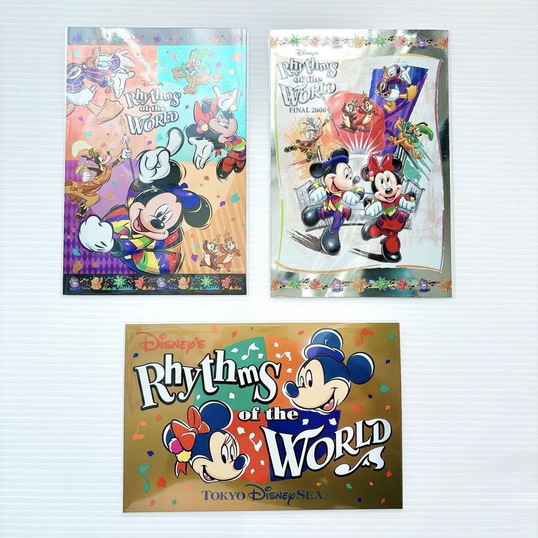 Disney - ディズニーシー リズム・オブ・ワールド ポストカード Disney - ディズニーシー リズム・オブ・ワールド ポストカード