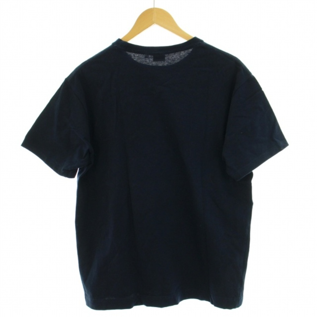 ellesse(エレッセ)のellesse Tシャツ カットソー 半袖 プリント ラウンドネック 紺 メンズのトップス(Tシャツ/カットソー(半袖/袖なし))の商品写真