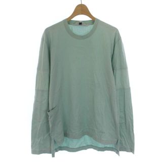 サンシー(SUNSEA)のSUNSEA Tシャツ カットソー コットン 16A04 2 M ミントグリーン(Tシャツ/カットソー(七分/長袖))