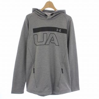 アンダーアーマー(UNDER ARMOUR)のアンダーアーマー UAテックテリーPOグラフィックフーディー 長袖 M グレー(その他)