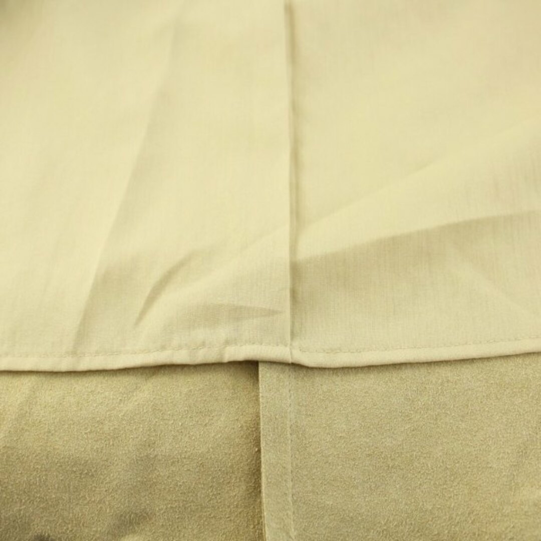 Plage(プラージュ)のプラージュ リアム ナロースカート タイト ロング フェイクスウェード ベージュ レディースのスカート(ロングスカート)の商品写真
