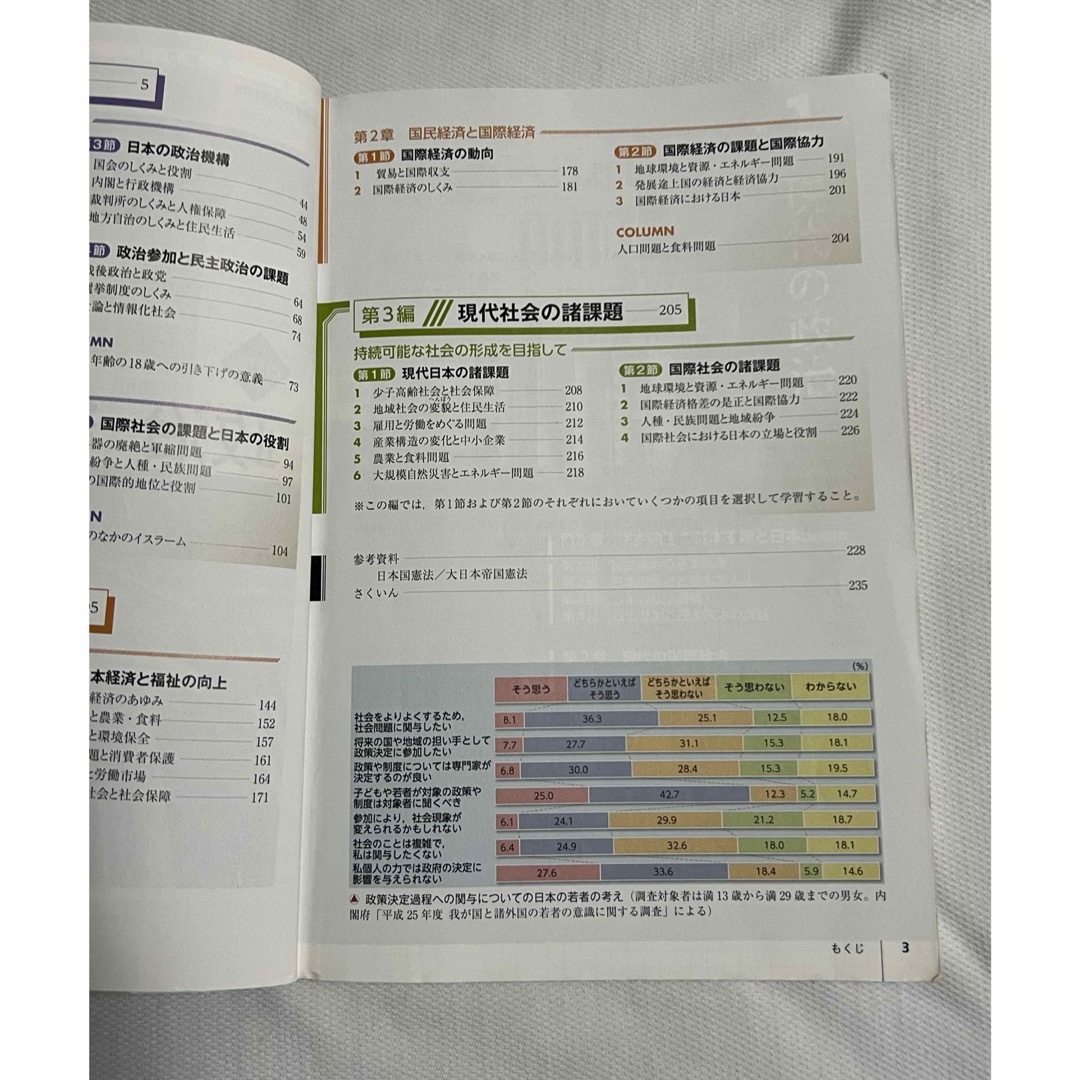 政治経済 教科書 セット エンタメ/ホビーの本(語学/参考書)の商品写真