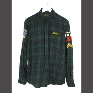 ポロラルフローレン(POLO RALPH LAUREN)のポロ ラルフローレン Applique Check Cotton Shirt S(シャツ)