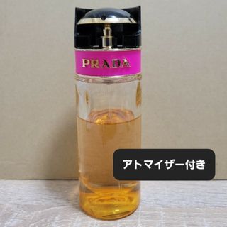 プラダ(PRADA)のPRADA CANDY 80ml アトマイザー付き(香水(女性用))