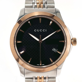 グッチ(Gucci)のグッチ 腕時計 Gタイムレス   126.4 シルバー(腕時計(アナログ))