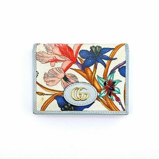 グッチ(Gucci)のグッチ GG 577342 マーモント フローラ コンパクトウォレット 二つ折り(財布)