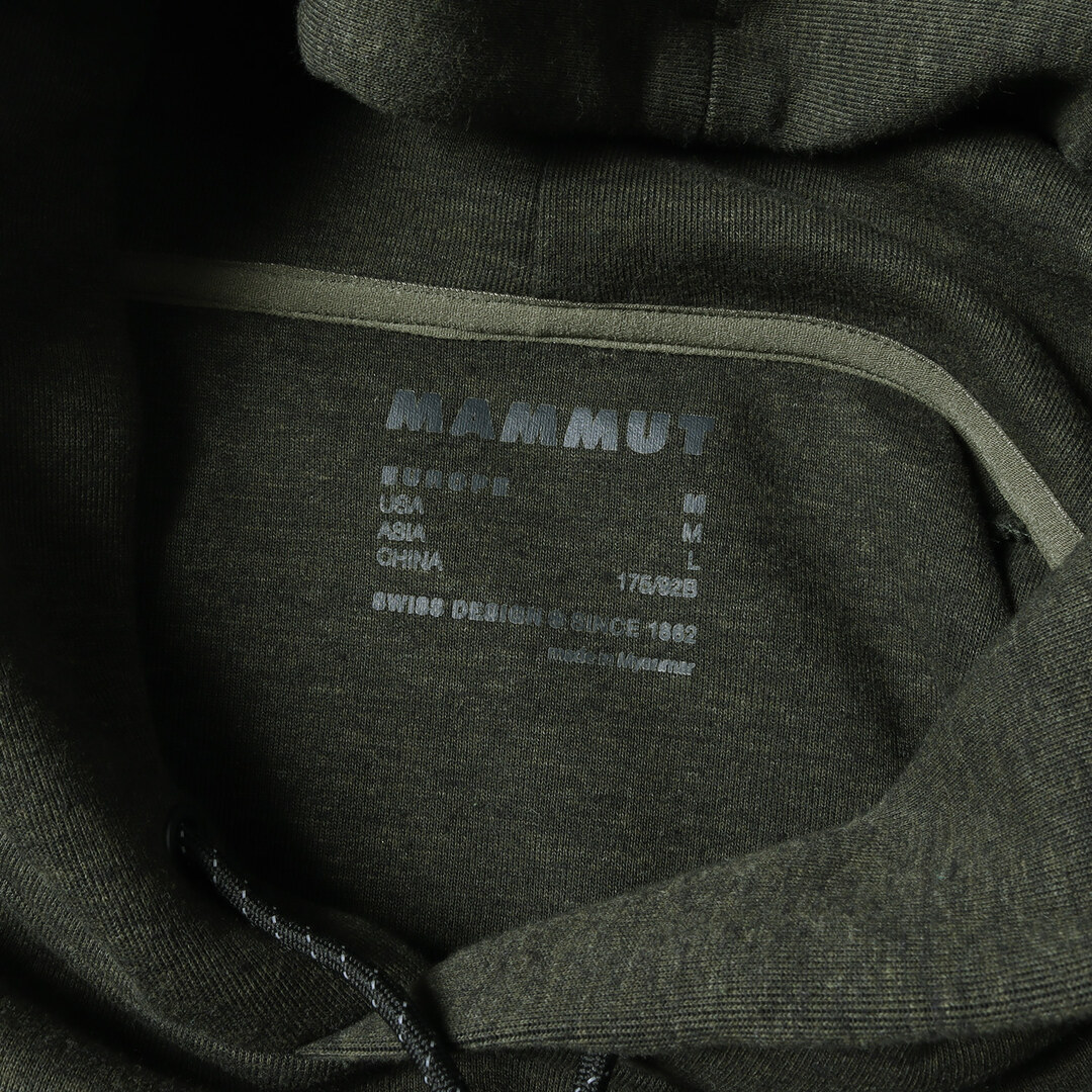 Mammut(マムート)のMAMMUT マムート パーカー サイズ:L 20AW ダイノ ミッドレイヤー テックスウェット フーディー パーカー Dyno ML Hoody AF モスグリーン トップス【メンズ】【中古】 メンズのトップス(パーカー)の商品写真