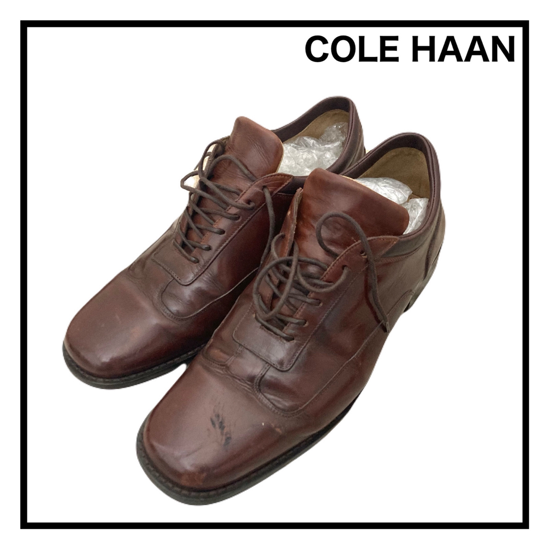 Cole Haan(コールハーン)のコールハーン　ビジネスシューズ　革靴　レザー　ブラウン　メンズ　フォーマル メンズの靴/シューズ(ドレス/ビジネス)の商品写真