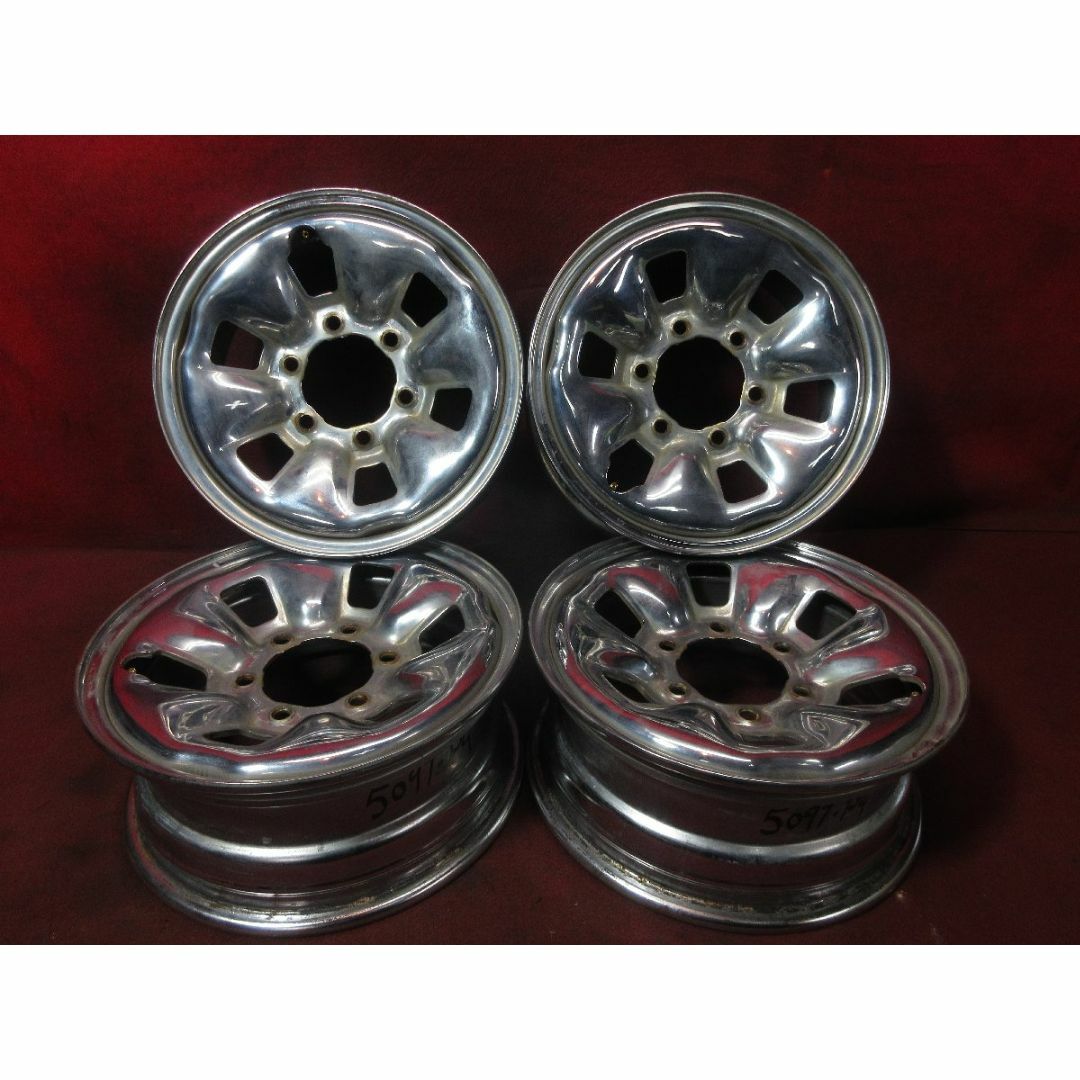 トヨタ - スチール ホイール 4本 トヨタ 純正 15×6J 6穴◇5097H トヨタ - スチール ホイール 4本 トヨタ 純正 15×6J 6穴◇5097H