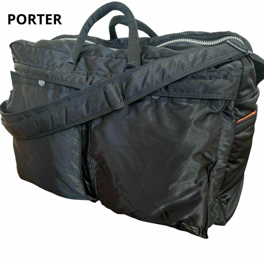 ボストンバッグショルダーバッグ✨美品 PORTER TANKER タンカー ダッフル ボストンバッグ 2way