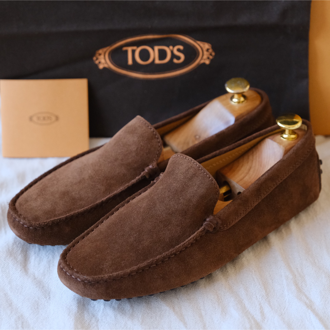 TOD'S - 新品未使用TOD'Sトッズ スエードドライビングREST GONMINI6.5