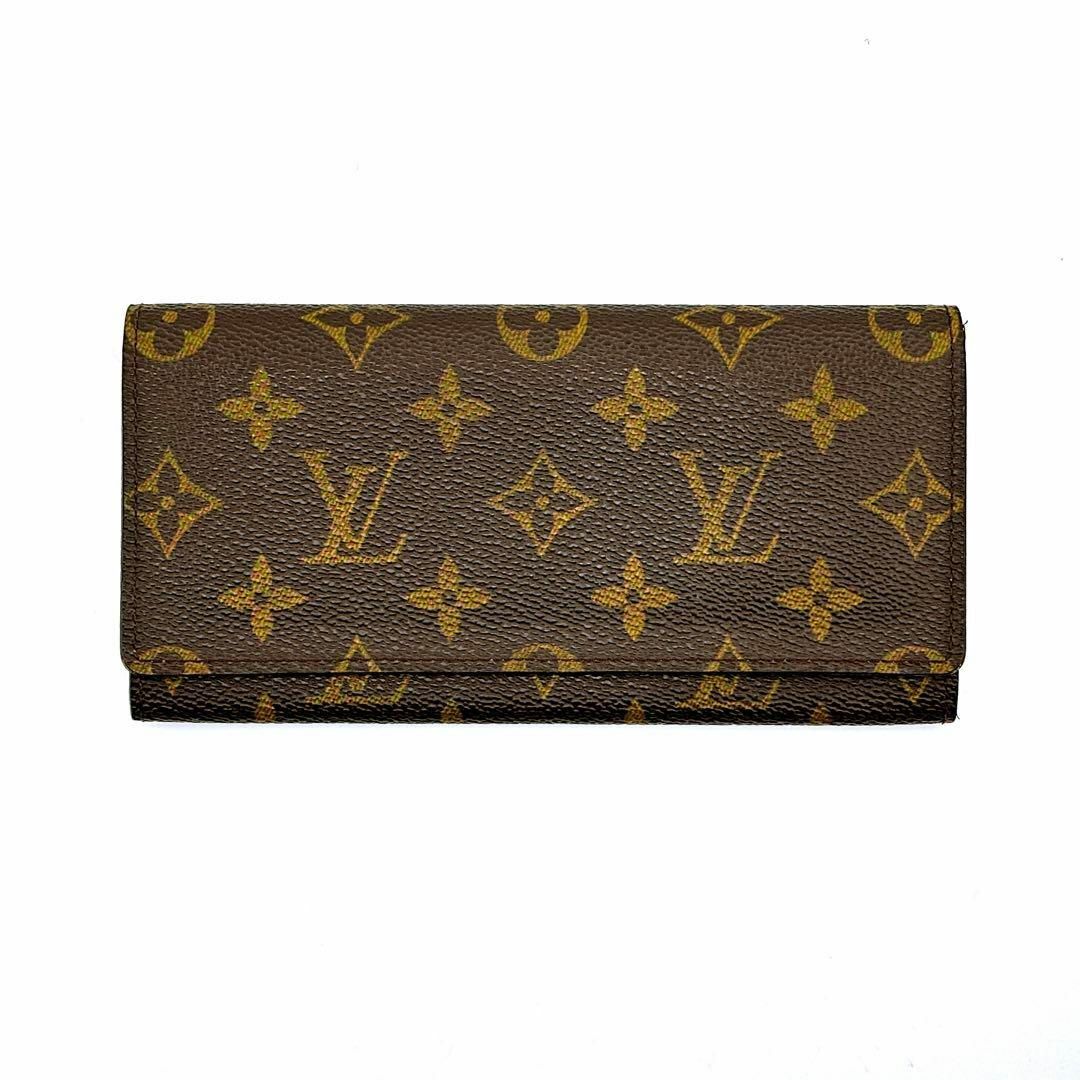 LOUIS VUITTON(ルイヴィトン)のルイヴィトン M61818 モノグラム ポルトフォイユ3 カルトクレディ レディースのファッション小物(財布)の商品写真