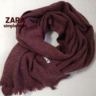 ザラ(ZARA)のザラ ZARA シンプル大判ストール(ストール/パシュミナ)