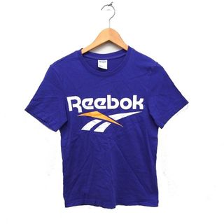 リーボック(Reebok)のリーボック Reebok ロゴ プリント Tシャツ カットソー 半袖 丸首 綿(Tシャツ(半袖/袖なし))