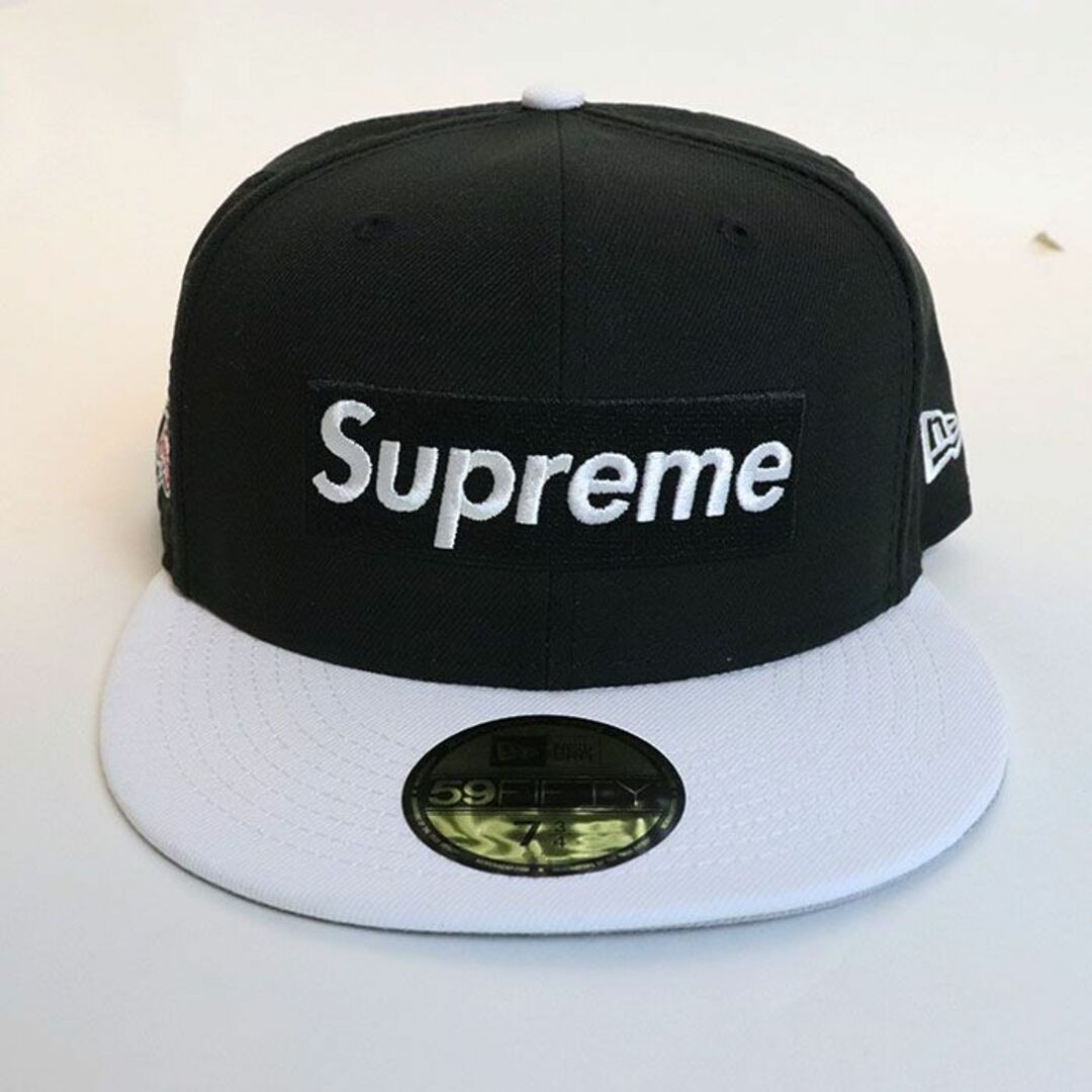 22SS Supreme 2-Tone Box Logo New Era Black 黒 7 3/8カラーBlack