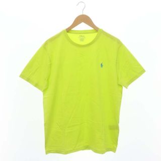 ポロラルフローレン(POLO RALPH LAUREN)のポロ ラルフローレン ホース刺繍Tシャツ カットソー 半袖 LG 黄色(Tシャツ/カットソー(半袖/袖なし))