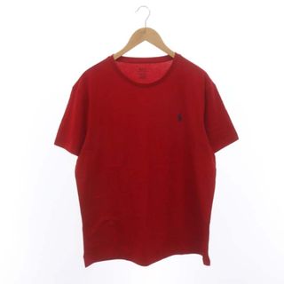 ポロラルフローレン(POLO RALPH LAUREN)のポロ ラルフローレン ホース刺繍Tシャツ カットソー 半袖 L 赤 レッド(Tシャツ/カットソー(半袖/袖なし))