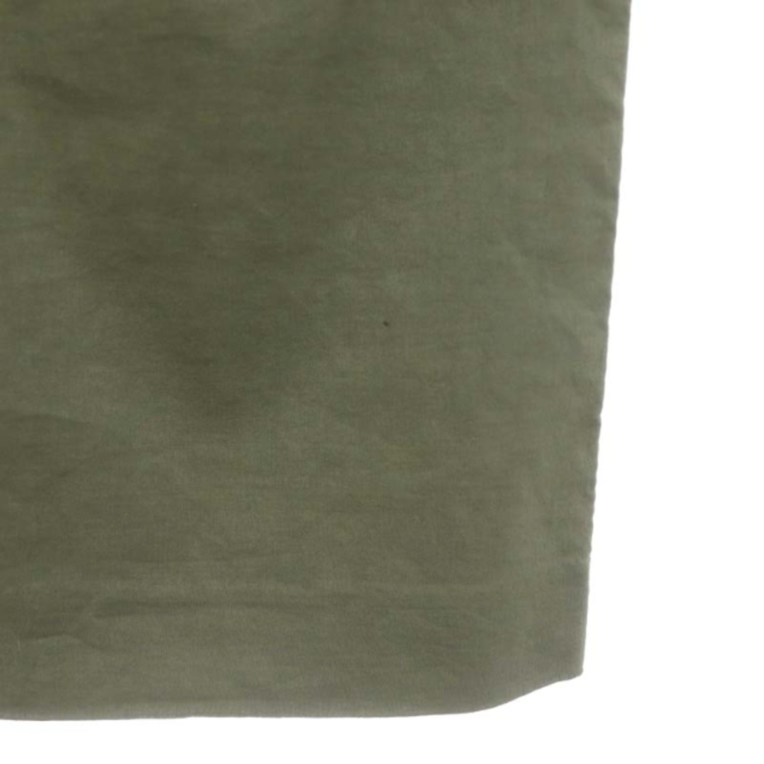 theory(セオリー)のセオリー SL リネンパンツ ワイド ストレート 0 S 緑 カーキ レディースのパンツ(その他)の商品写真