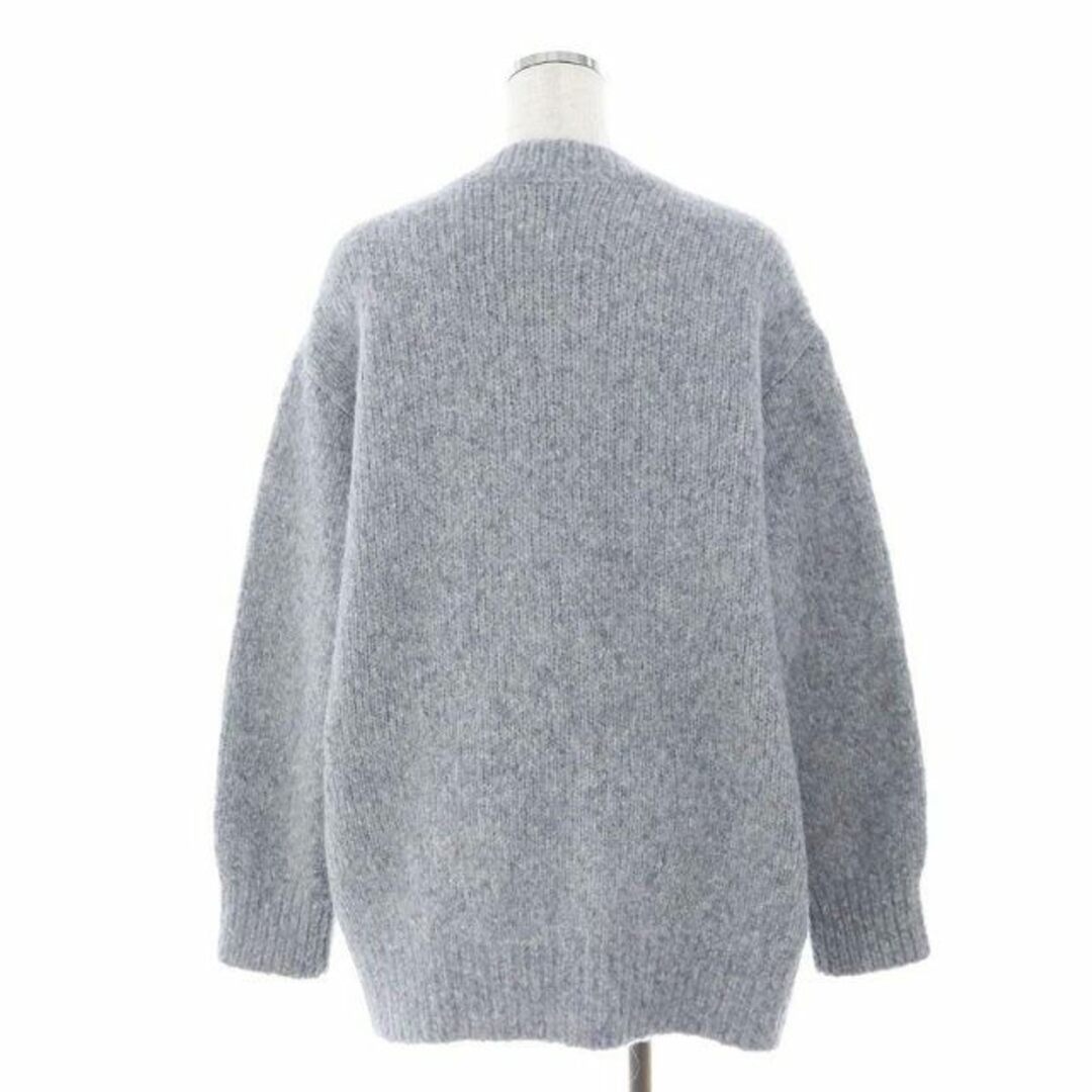 UNITED ARROWS(ユナイテッドアローズ)のユナイテッドアローズ 23AW FLUFFY Vネック カーディガン グレー レディースのトップス(カーディガン)の商品写真