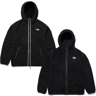 ザノースフェイス(THE NORTH FACE)のノースフェイス　フリース　パーカー　リバーシブル　韓国(ブルゾン)