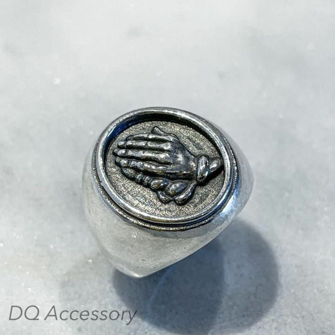 Silver925 オープンリング 銀　メンズ　シルバー　指輪 R-014 メンズのアクセサリー(リング(指輪))の商品写真