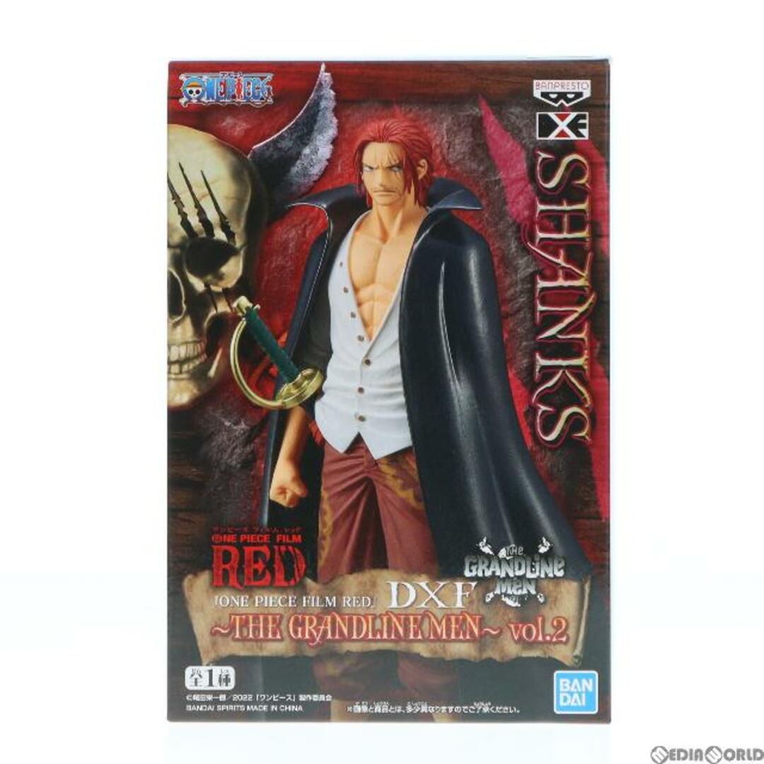 BANPRESTO(バンプレスト)のシャンクス DXF〜THE GRANDLINE MEN〜vol.2 ONE PIECE(ワンピース) FILM RED フィギィア プライズ(2617404) バンプレスト エンタメ/ホビーのフィギュア(アニメ/ゲーム)の商品写真