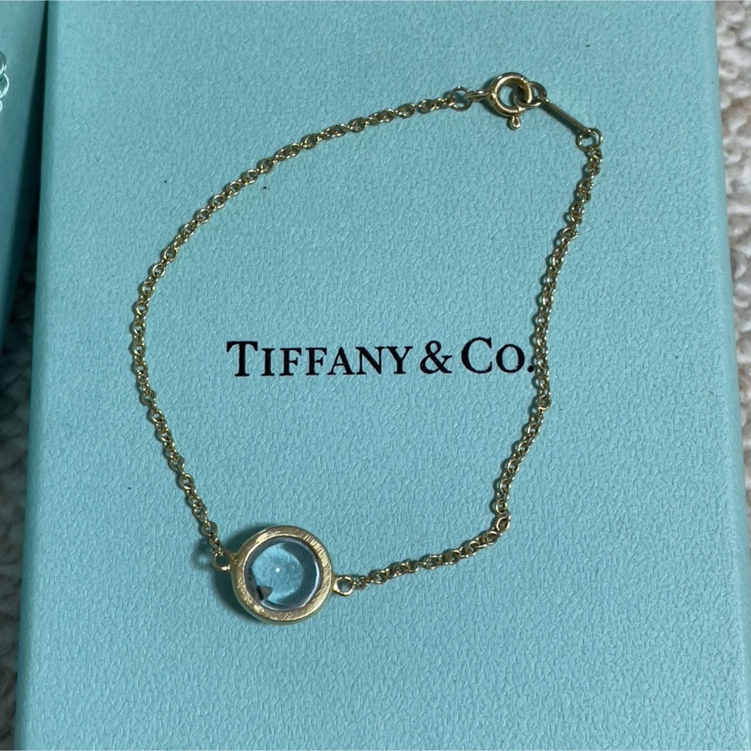 Tiffany & Co.(ティファニー)の超レア Tiffany & Co. ブレスレット オリーブ リーフ  K18YG レディースのアクセサリー(ブレスレット/バングル)の商品写真