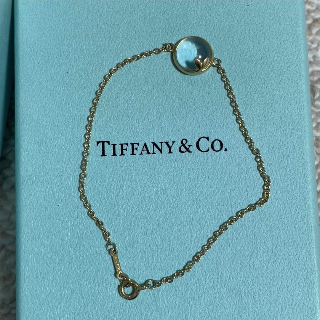 Tiffany & Co.(ティファニー)の超レア Tiffany & Co. ブレスレット オリーブ リーフ  K18YG レディースのアクセサリー(ブレスレット/バングル)の商品写真