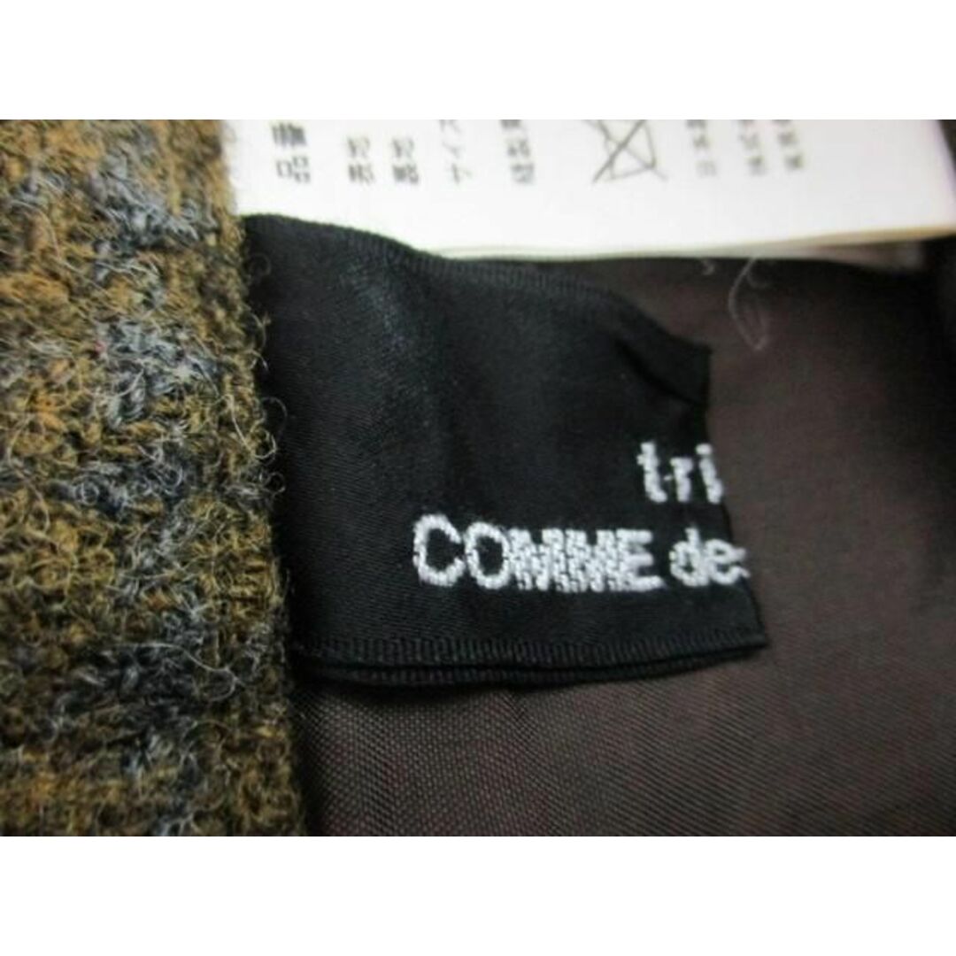  良品 コムデギャルソン COMME des GARCONS トリコ スカート ウール100 総柄 M ブラウン系 レディース レディースのレディース その他(その他)の商品写真