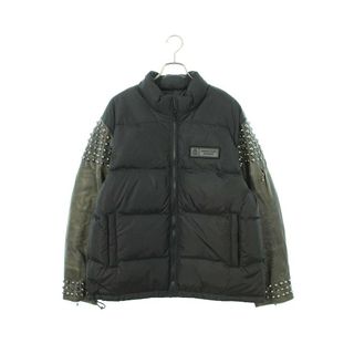 シュプリーム(Supreme)のシュプリーム ×アンダーカバー UNDERCOVER  23SS  Undercover Puffer Jacket レザー切替パファージャケットブルゾン メンズ L(ブルゾン)