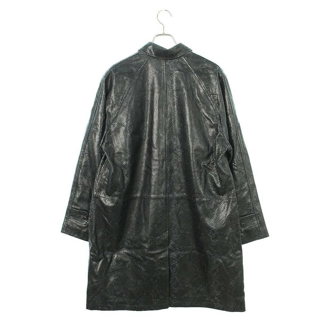 Supreme(シュプリーム)のシュプリーム  23SS   Leather Snake Trench Coat ゴートレザースネークトレンチコート メンズ M メンズのジャケット/アウター(トレンチコート)の商品写真