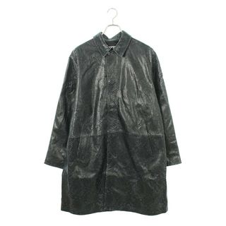 シュプリーム  23SS   Leather Snake Trench Coat ゴートレザースネークトレンチコート メンズ M