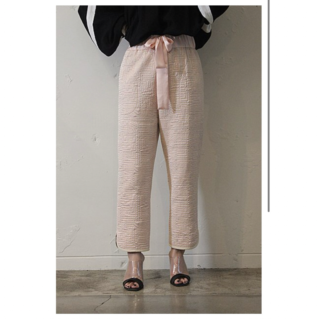 jonnlynx(ジョンリンクス)のjonnlynx ジョンリンクス quilting pants Sサイズ レディースのパンツ(その他)の商品写真