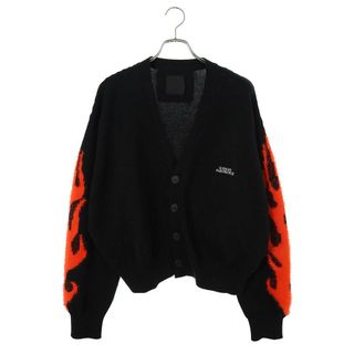 ジバンシィ(GIVENCHY)のジバンシィ  BM90QR4YHF ファイアースリーブニットカーディガン メンズ XL(カーディガン)