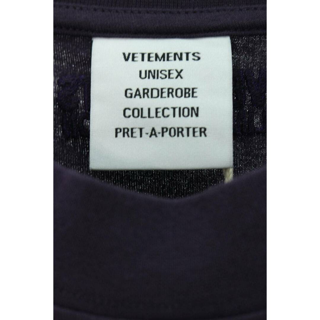 VETEMENTS(ヴェトモン)のヴェトモン  24SS  UE64TR800V リミテッドエディションロゴプリントTシャツ メンズ M メンズのトップス(Tシャツ/カットソー(半袖/袖なし))の商品写真