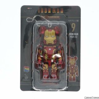 インフィニティ(Infinity)のベアブリック賞 BE@RBRICK(ベアブリック) 9.アイアンマン マーク43 Happyくじ BE@RBRICK MARVEL Infinity SAGA 『IRON MAN』(アイアンマン) 可動フィギュア プライズ サニーサイドアップ(アメコミ)