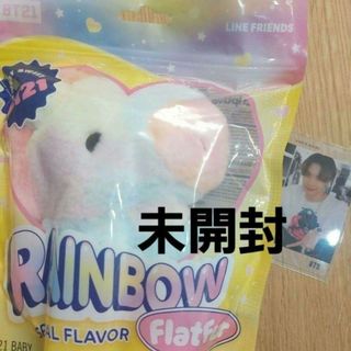 ビーティーイシビル(BT21)のBT21 RAINBOW ぬいぐるみ　レインボー　MANG マン　J-HOPE(アイドルグッズ)